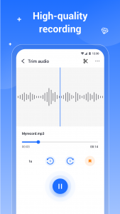 اسکرین شات برنامه Voice Recorder Sound Recorder 4