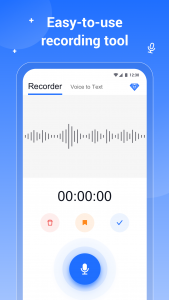 اسکرین شات برنامه Voice Recorder Sound Recorder 1