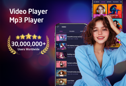 اسکرین شات برنامه Video Player 1