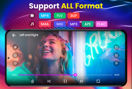 اسکرین شات برنامه Video Player 1