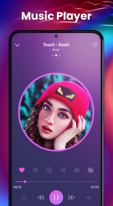 اسکرین شات برنامه Video player 4
