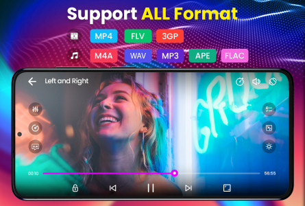 اسکرین شات 2 برنامه Video Player