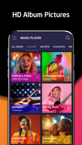 اسکرین شات 4 برنامه Music player - mp3 player