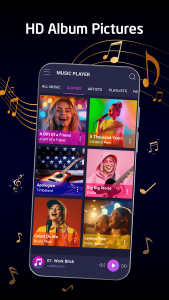 اسکرین شات برنامه Music Player - Mp3 Player 3