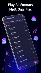 اسکرین شات برنامه Music Player - Mp3 Player 4