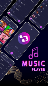 اسکرین شات 2 برنامه Music Player - Mp3 Player