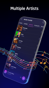 اسکرین شات برنامه Music Player - Mp3 Player 7