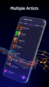 اسکرین شات برنامه Music Player - Mp3 Player 7