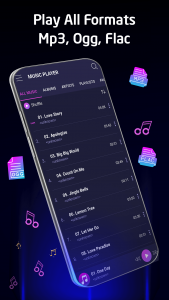 اسکرین شات 5 برنامه Music Player - Mp3 Player