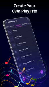 اسکرین شات برنامه Music Player - Mp3 Player 8