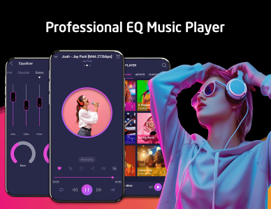 اسکرین شات 1 برنامه Music player - mp3 player