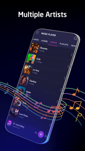 اسکرین شات 8 برنامه Music Player - Mp3 Player