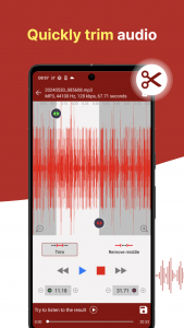 اسکرین شات برنامه voice recorder - pro recorder 5