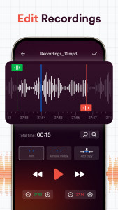 اسکرین شات 7 برنامه Voice Recorder, Voice Memos