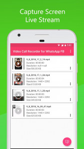 اسکرین شات برنامه Video Call - Screen Recorder 2