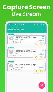 اسکرین شات 2 برنامه Video Call - Screen Recorder