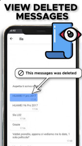 اسکرین شات برنامه Recover Deleted Messages, Status Saver - ChatSpy 1