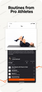 اسکرین شات 2 برنامه Recover Athletics