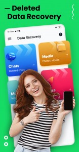 اسکرین شات برنامه Recover deleted data For WA 1