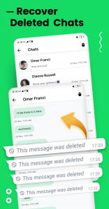اسکرین شات 2 برنامه Deleted WA Message Recover