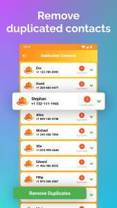 اسکرین شات برنامه Recover Deleted Contacts 3