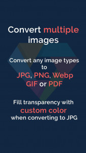 اسکرین شات برنامه Image Converter: JPG PNG PDF 2