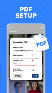 اسکرین شات برنامه PDF converter - JPG to PDF 4