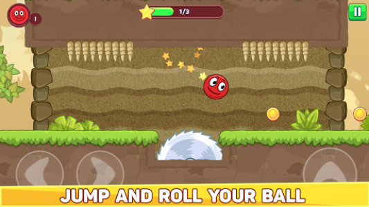 اسکرین شات بازی Bounce Ball 5 - Jump Ball Hero Adventure 1
