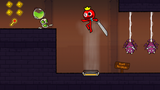 اسکرین شات بازی Red Stick Boy: Adventure Game 5