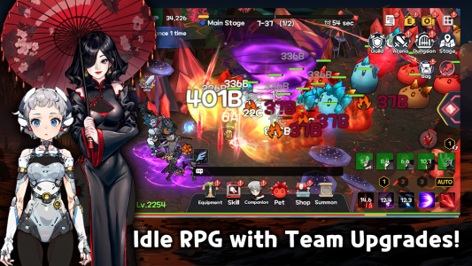 اسکرین شات بازی Red Desert : team RPG 2