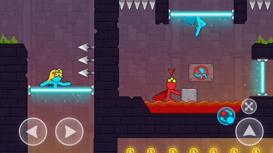 اسکرین شات بازی Stick Adventure: Red And Blue 2