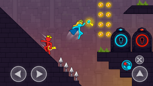 اسکرین شات بازی Stick Adventure: Red And Blue 3