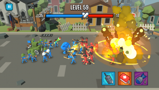 اسکرین شات 3 بازی Stick Army: World War Strategy