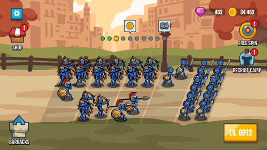 اسکرین شات 4 بازی Stick Battle: War of Legions
