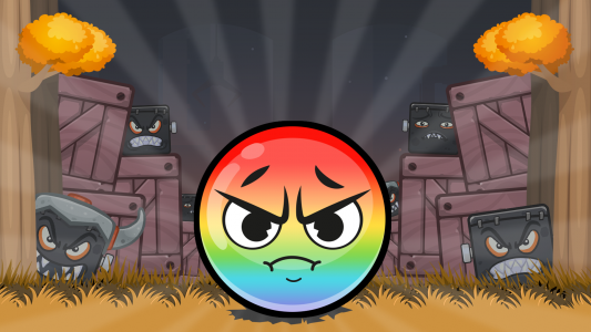 اسکرین شات بازی Rainbow Ball Adventure 1