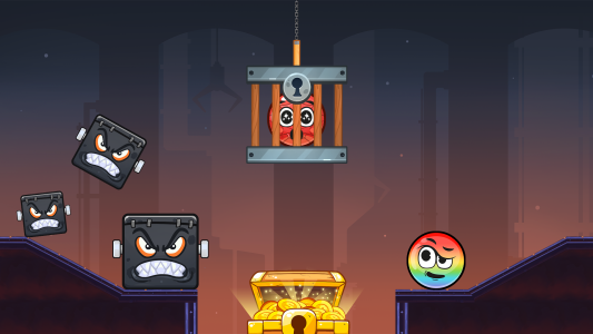 اسکرین شات 7 بازی Rainbow Ball Adventure