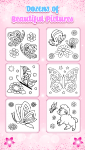 اسکرین شات 5 بازی Butterfly Coloring game