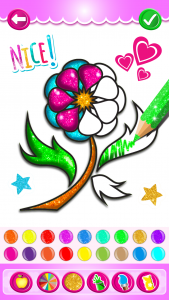 اسکرین شات 6 برنامه Rainbow Flower Coloring and Dr