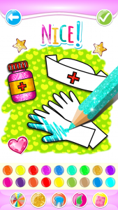 اسکرین شات برنامه Toy Doctor Set coloring and dr 2