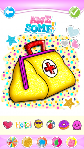 اسکرین شات 7 برنامه Toy Doctor Set coloring and dr