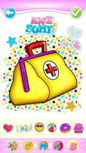 اسکرین شات 7 برنامه Toy Doctor Set coloring and dr