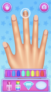 اسکرین شات 4 برنامه Glitter beauty coloring game