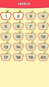 اسکرین شات برنامه Fruits Matching Game 3