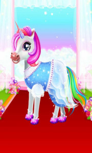 اسکرین شات بازی Unicorn Dress Up , Make Up & Girls Games 7