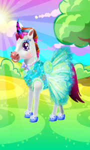 اسکرین شات بازی Unicorn Dress Up , Make Up & Girls Games 6