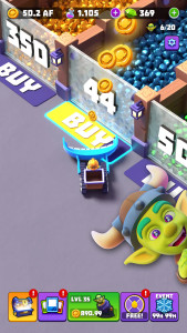 اسکرین شات 1 بازی Gold & Goblins Idle Merge Game