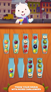 اسکرین شات بازی Fruit Sort - Ball Sort Puzzle 3