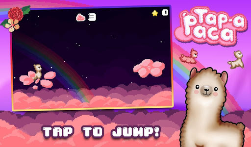 اسکرین شات بازی Tap a Paca World - Jump the Alpaca! 1