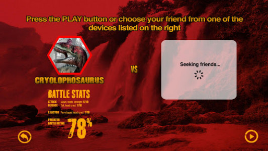 اسکرین شات برنامه Dinosaur Battle 3