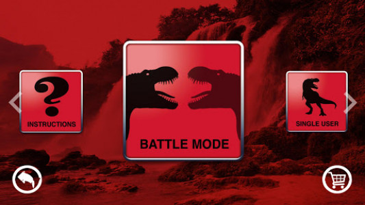 اسکرین شات برنامه Dinosaur Battle 1